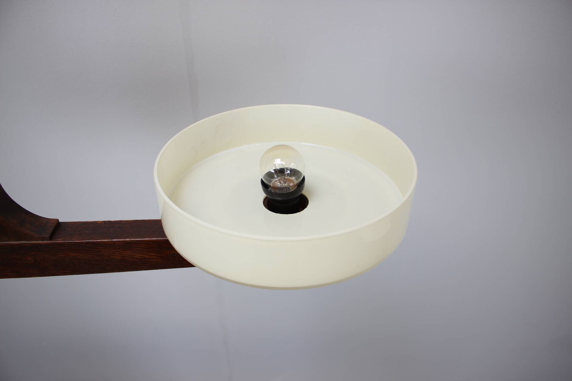 Mid-century Wooden Candlestick, 1930s