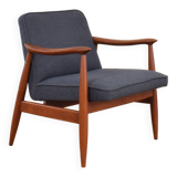 Mid-Century Polish Lounge Chair by Juliusz Kędziorek, 1960s.