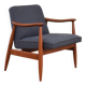 Mid-Century Polish Lounge Chair by Juliusz Kędziorek, 1960s.