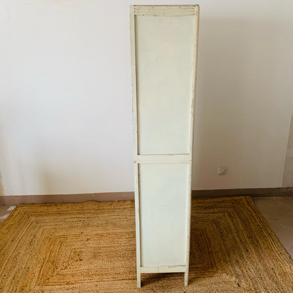 White Parisian wardrobe - 2 doors