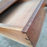 Table ancienne de couvent, meuble vintage
