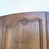 Louis XV walnut wardrobe doors