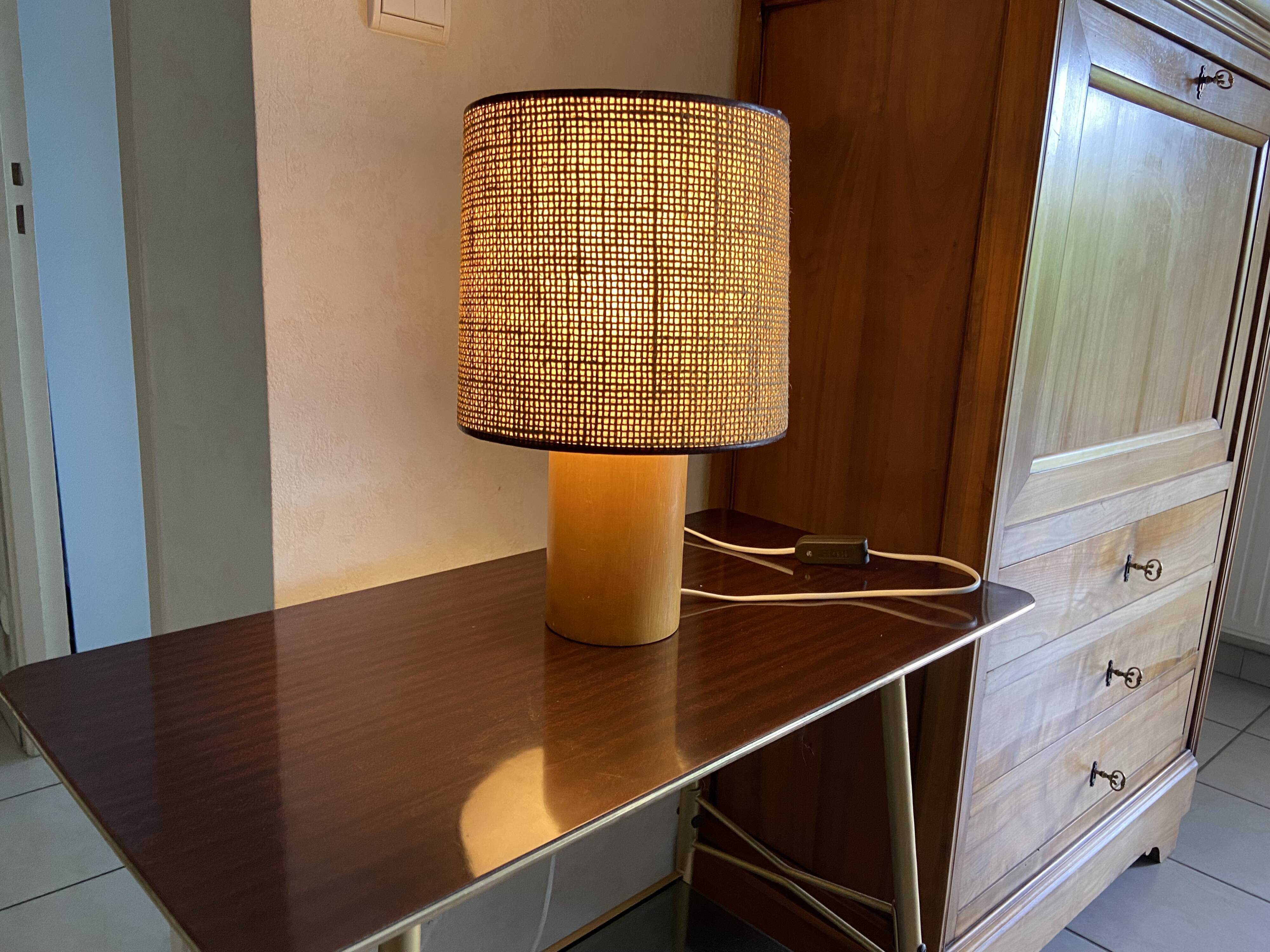 Lampe à poser années 70