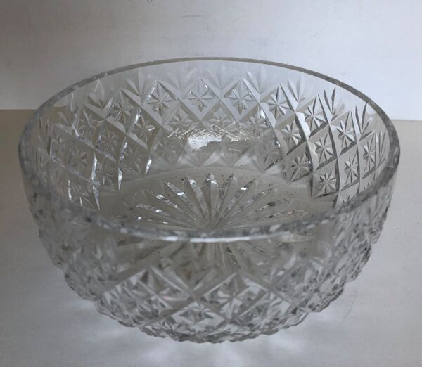 Coupe ou saladier en cristal de Saint Louis