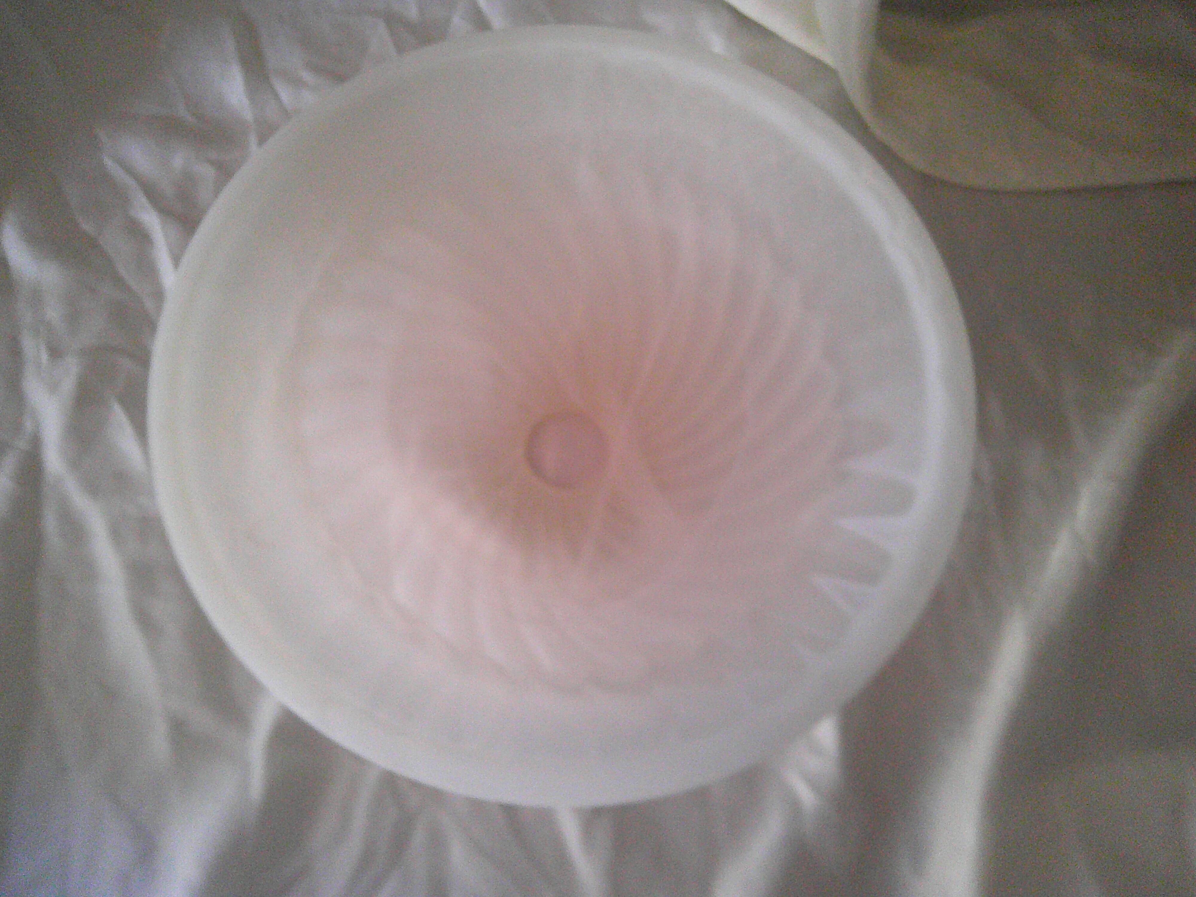Frosted glass pendant lampshade