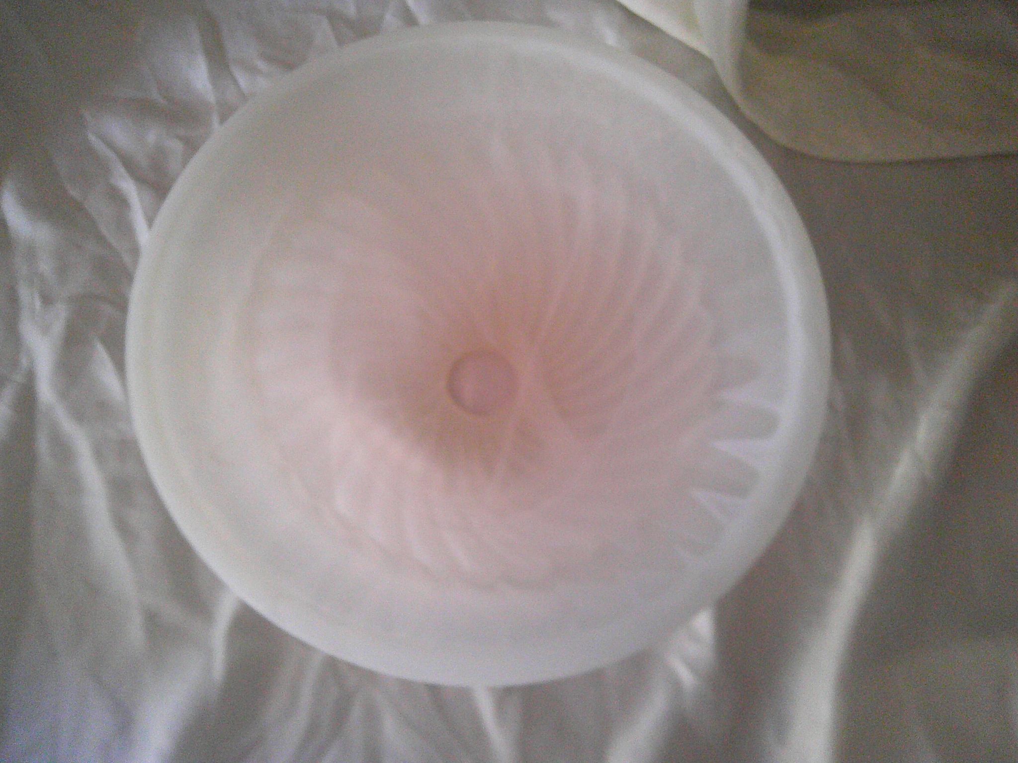 Frosted glass pendant lampshade