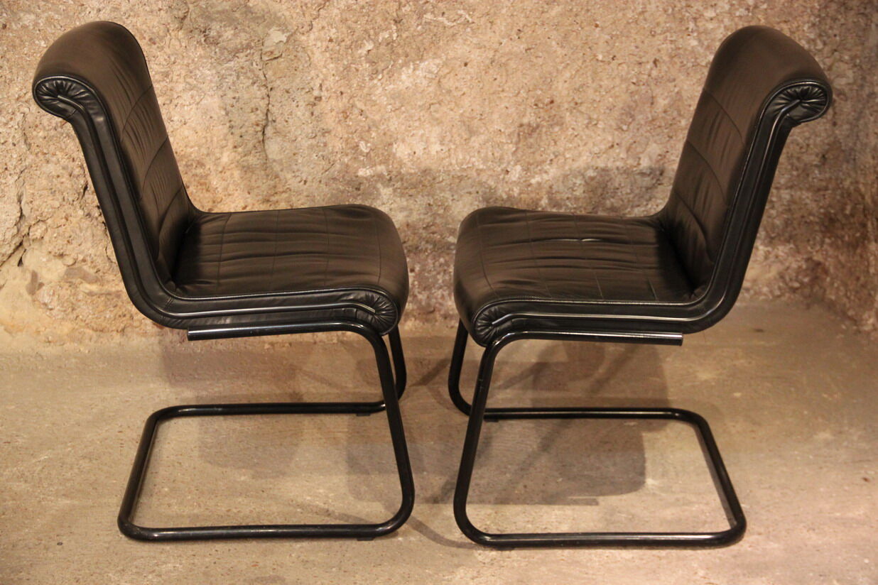 Pair office chair richard sapper editions knoll