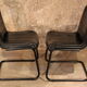 Paire chaise bureau de Richard Sapper éditions knoll