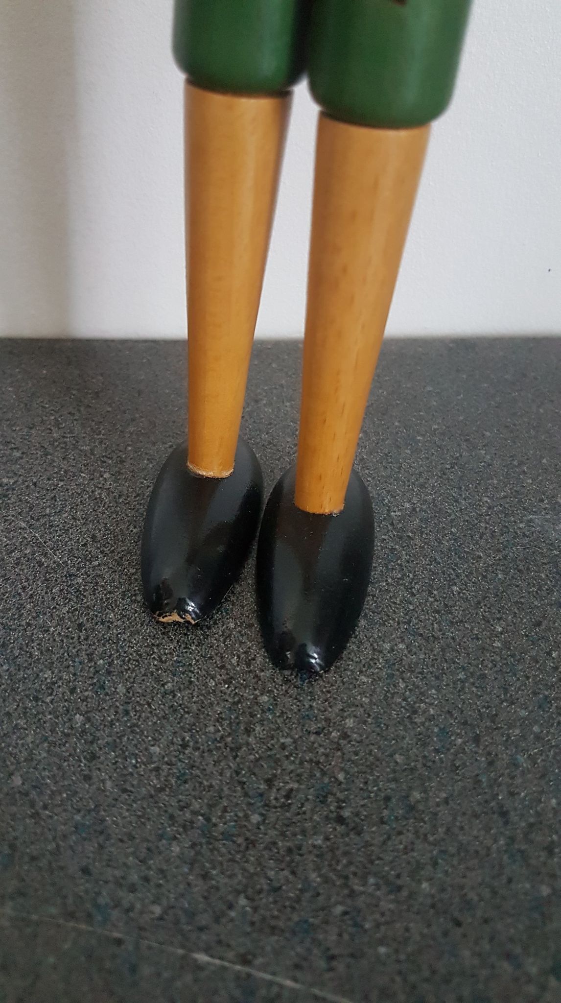 Vintage Pinocchio wooden toy