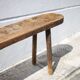 Old farm bench, vintage wooden bench, vintage bench