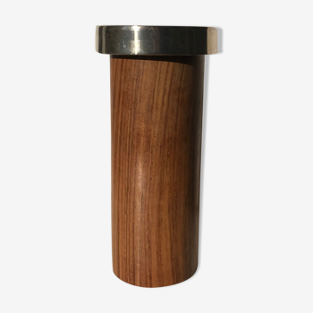 Scandinavian wooden vase