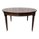 Table à manger ronde en acajou de style Louis XVI 230 cm