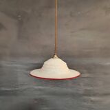 Antique glass pendant light