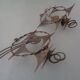 Brutalist Iron Candleholders by Henrik Horst, Denmark, 1960s, Set of 2