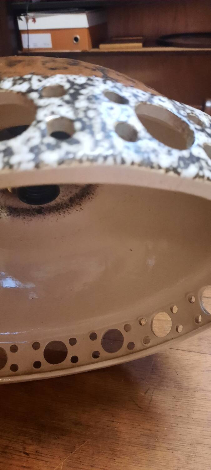 Vintage ceramic pendant light
