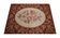 NEW Traditional Floral Needlepoint Rug Handmade Red Cream Wool Area Rug- 91x152cm