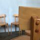 Series of 8 chairs Baumann vintage edition 1960
