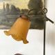 Jeweller's lamp, workshop lamp, glass paste shade