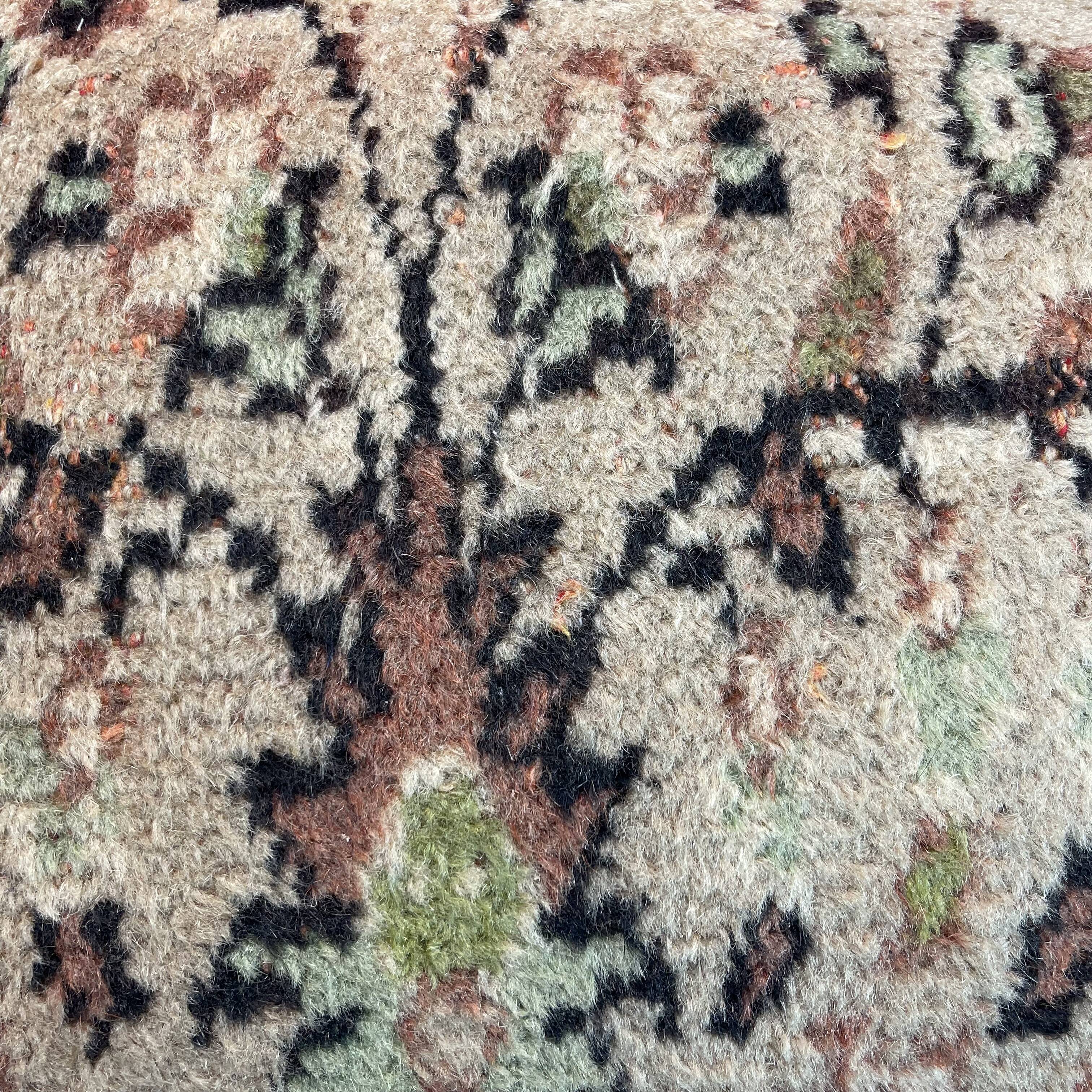 Housse de coussin de tapis turc vintage, 30 x 50 cm