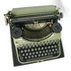 1950s antique typewriter Mercedes K-45, Germany