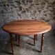 Table à manger extensible vintage en chêne / Table à abattants – 1950s–1970s, France