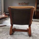 2 scandinavian design armchairs 70