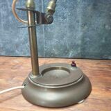 Antique brass desk lamp
