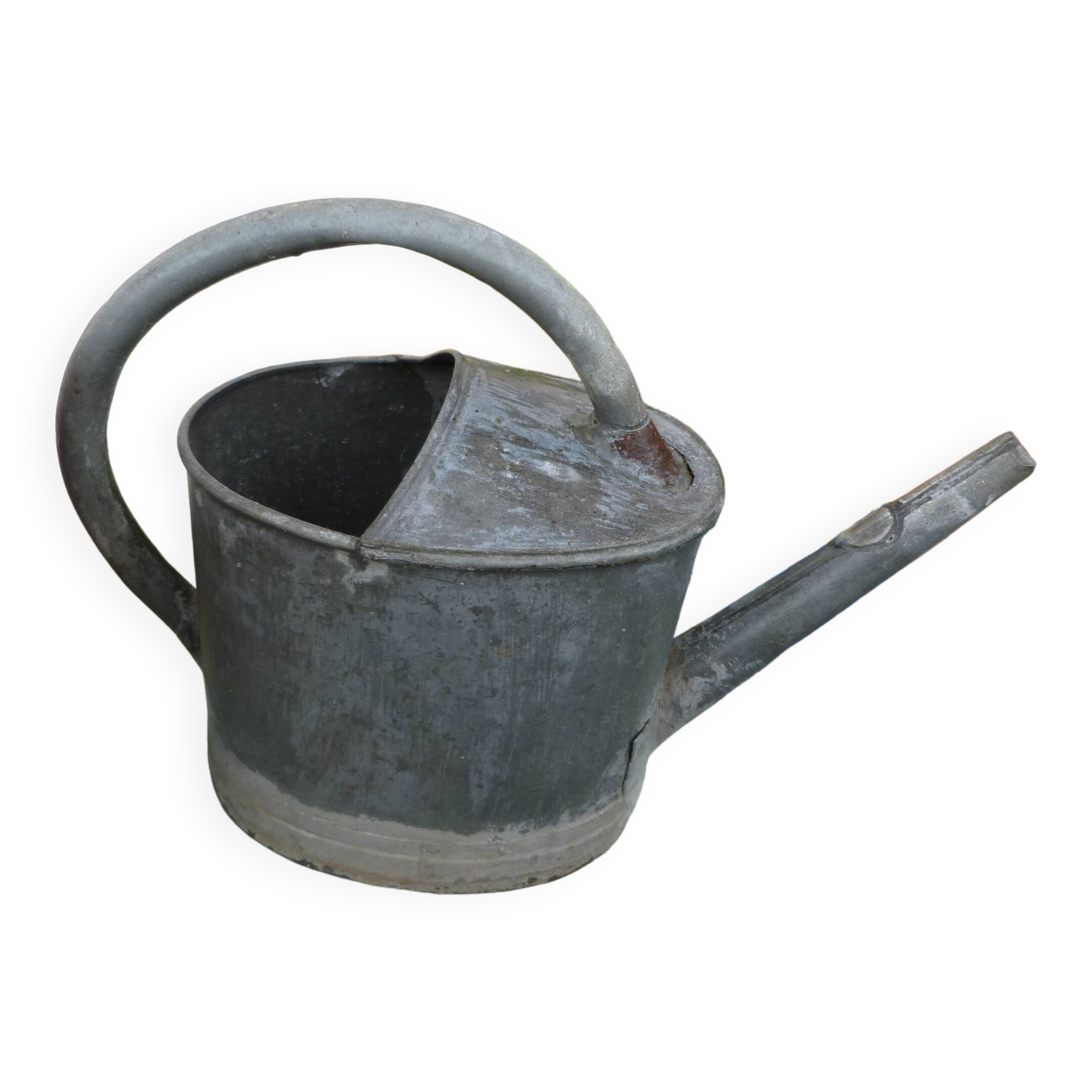 Old small zinc watering can