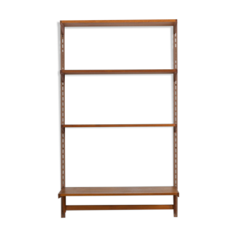 Kai Kristiansen home office teak desk wall unit for FM Mobler, Denmark 1960s