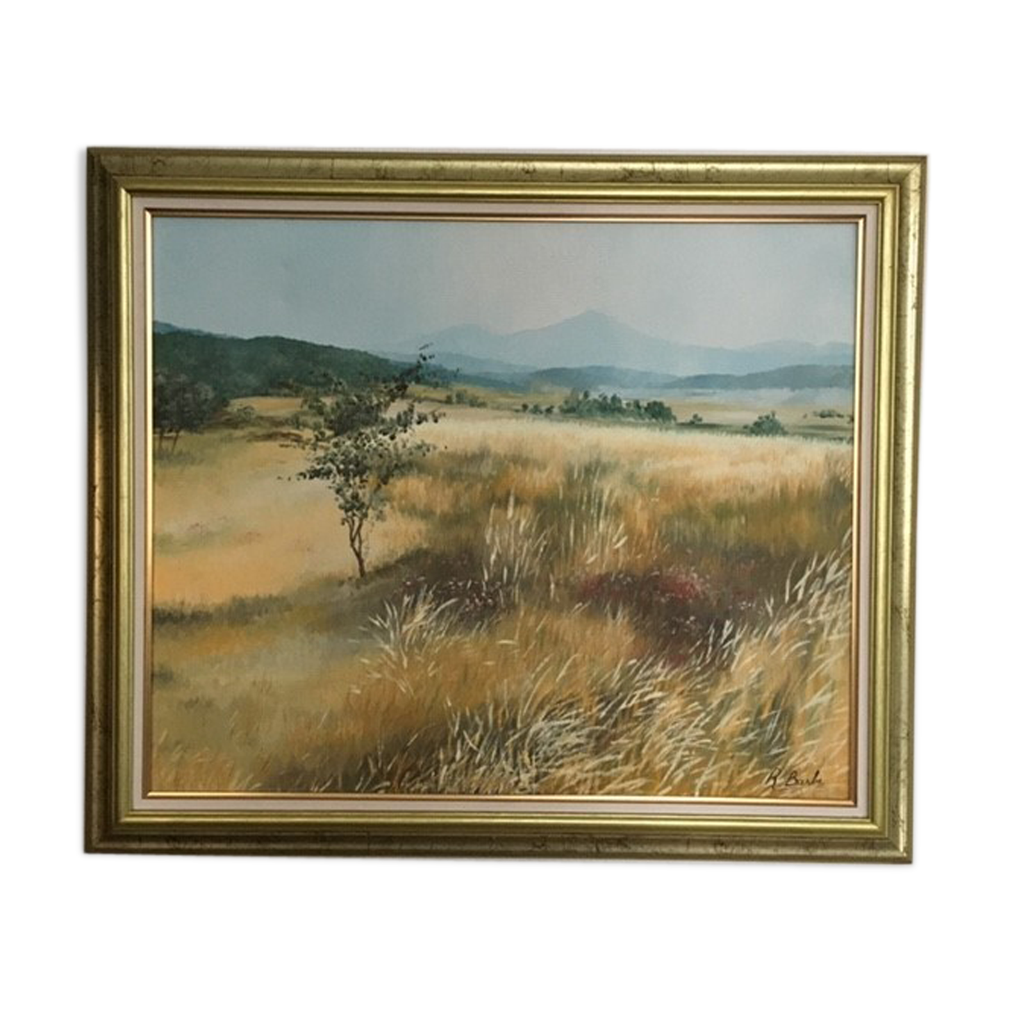 Nature table in summer