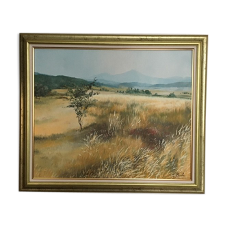 Tableau nature en été