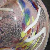 Polylobed glassware in blown glass from Murano