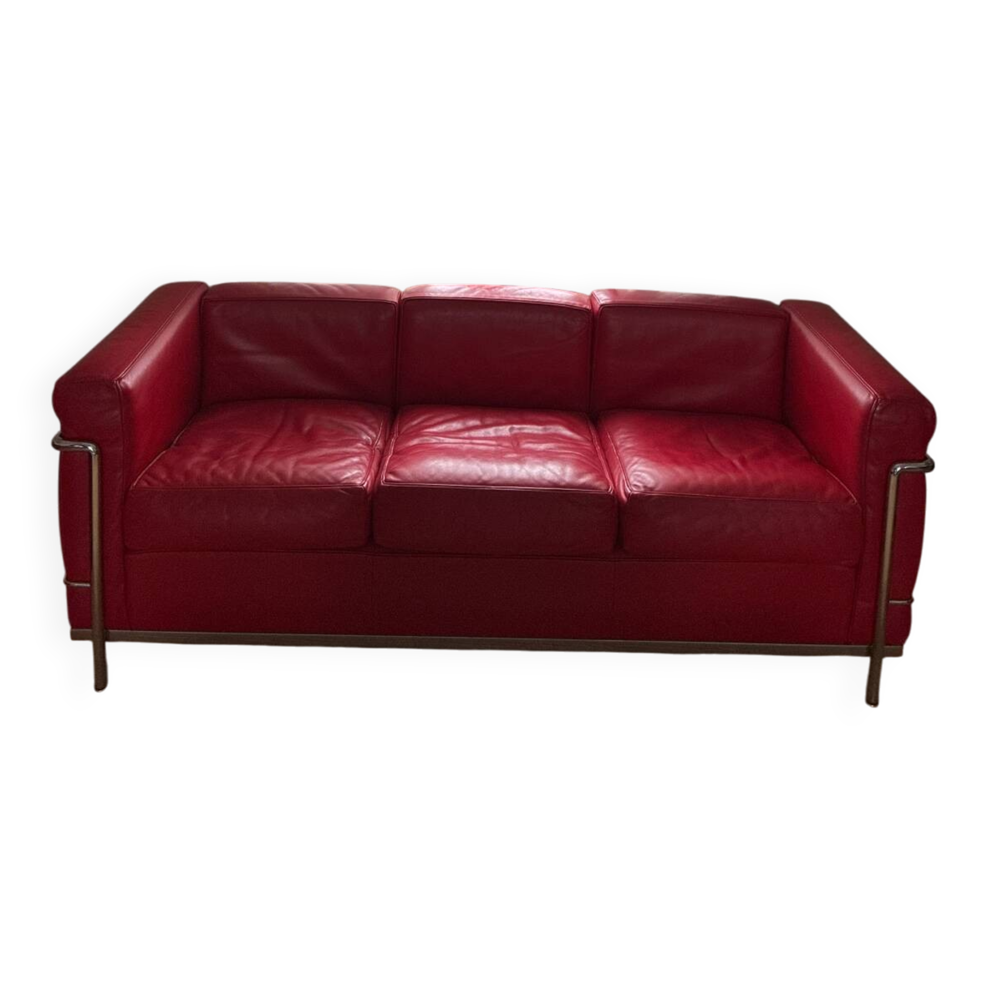 Canapé LC3 Le Corbusier route 3 places