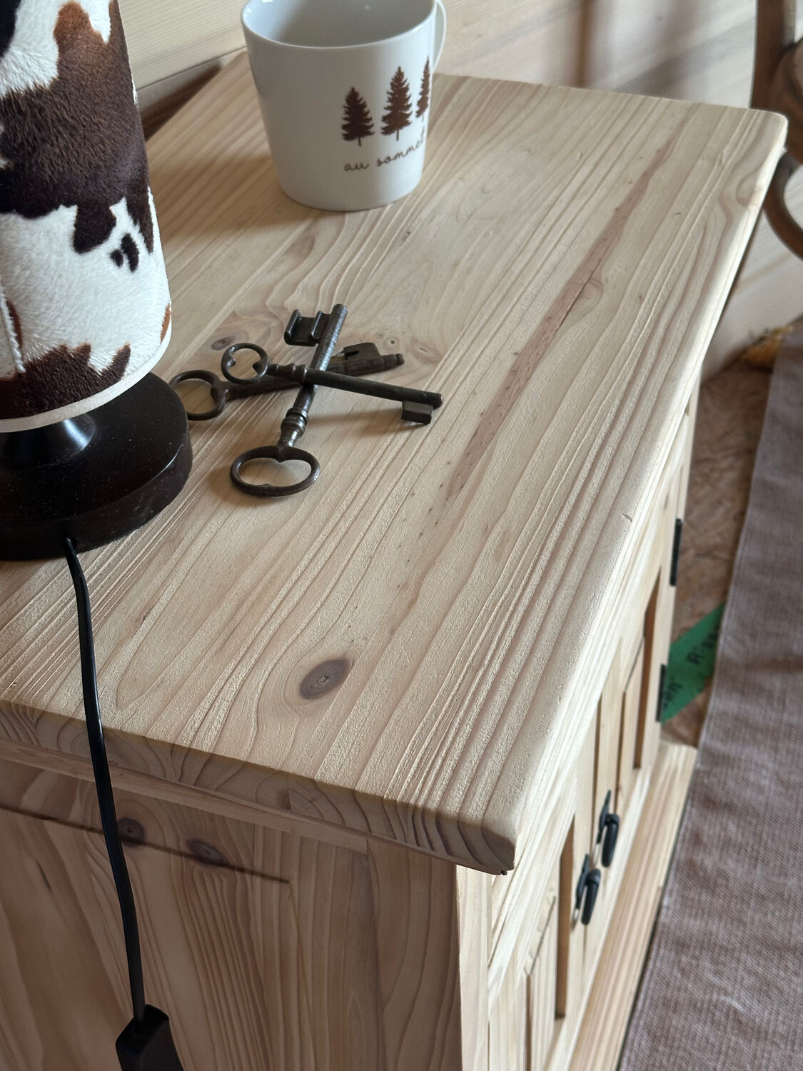 Solid pine furniture