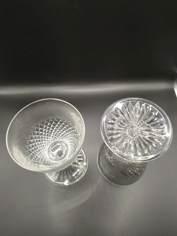 Diamond tip glasses and animal motifs