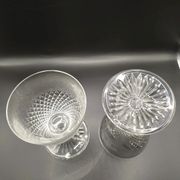 Diamond tip glasses and animal motifs