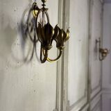Pair of gilt bronze wall sconces circa 1900