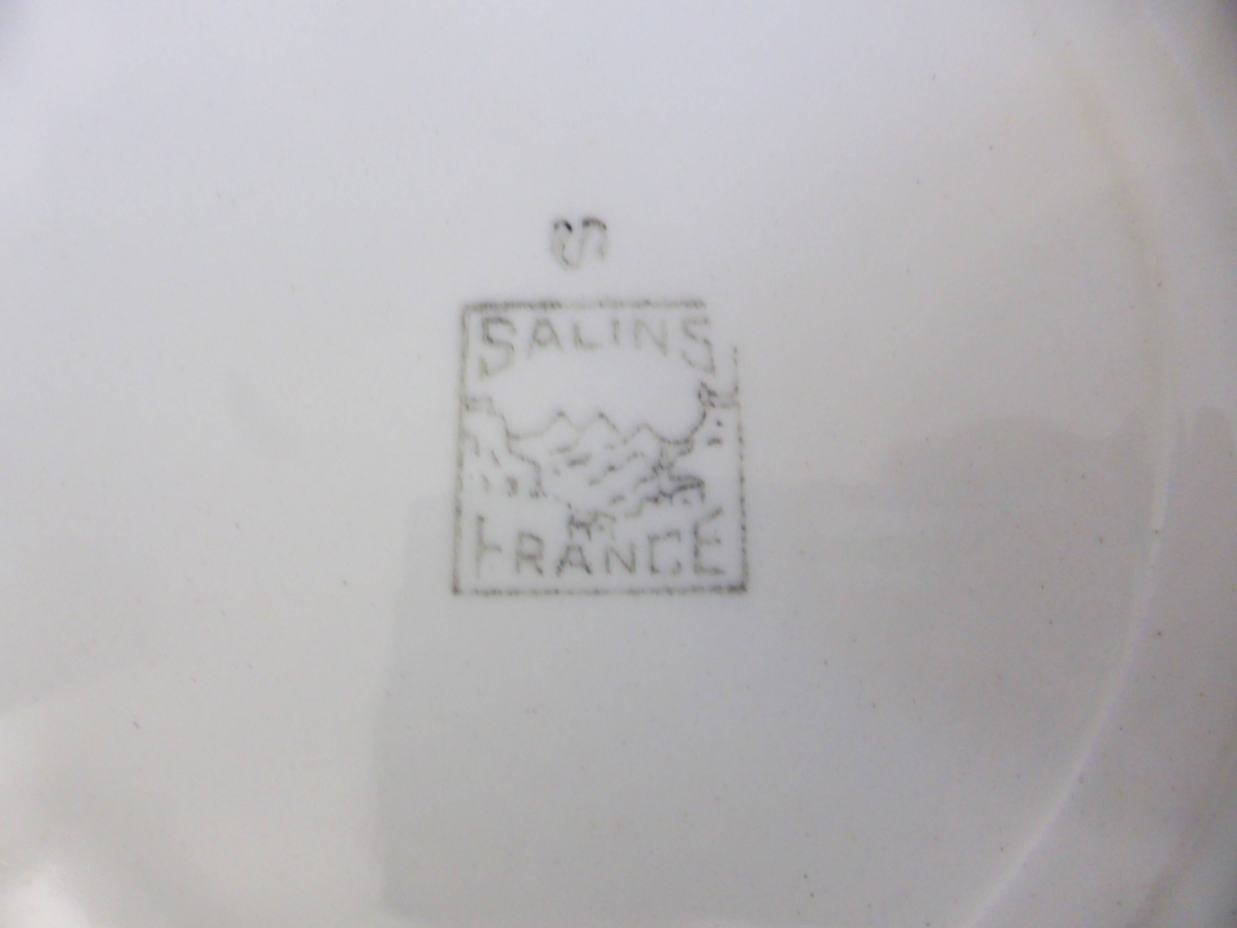 4 flat plates from Salins 210656