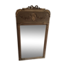 Miroir doré de style Louis XVI