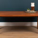 Restored Danish Solid Teak 1960s Retro Coffee Table