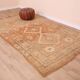 Peach Vintage Moroccan Rug 173 x 277 cm, Berber Wool Rug, Handmade Rug Boho