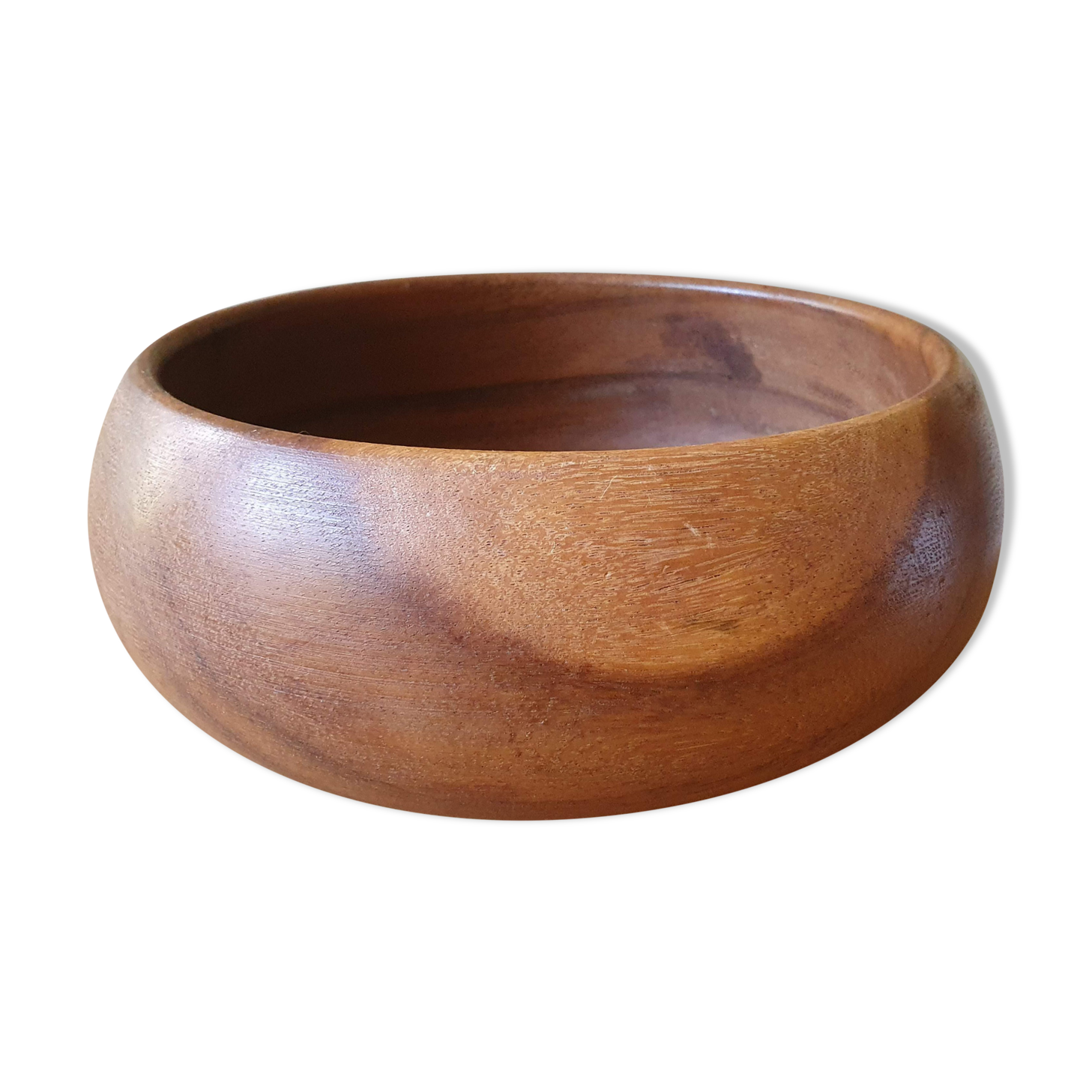 Wooden salad bowl