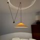 Large Adjustable Pendant Lamp with Counterweight by Florian Schulz