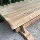 19th century solid oak monastery farmhouse dining table 200cm