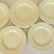 Vintage yellow dessert plates