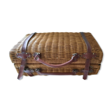 Rattan suitcase