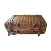 Rattan suitcase