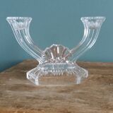 Art Deco chandelier/candlestick, Buder crystal, 1930