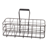Old metal bottle rack