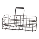 Ancien porte bouteilles en métal